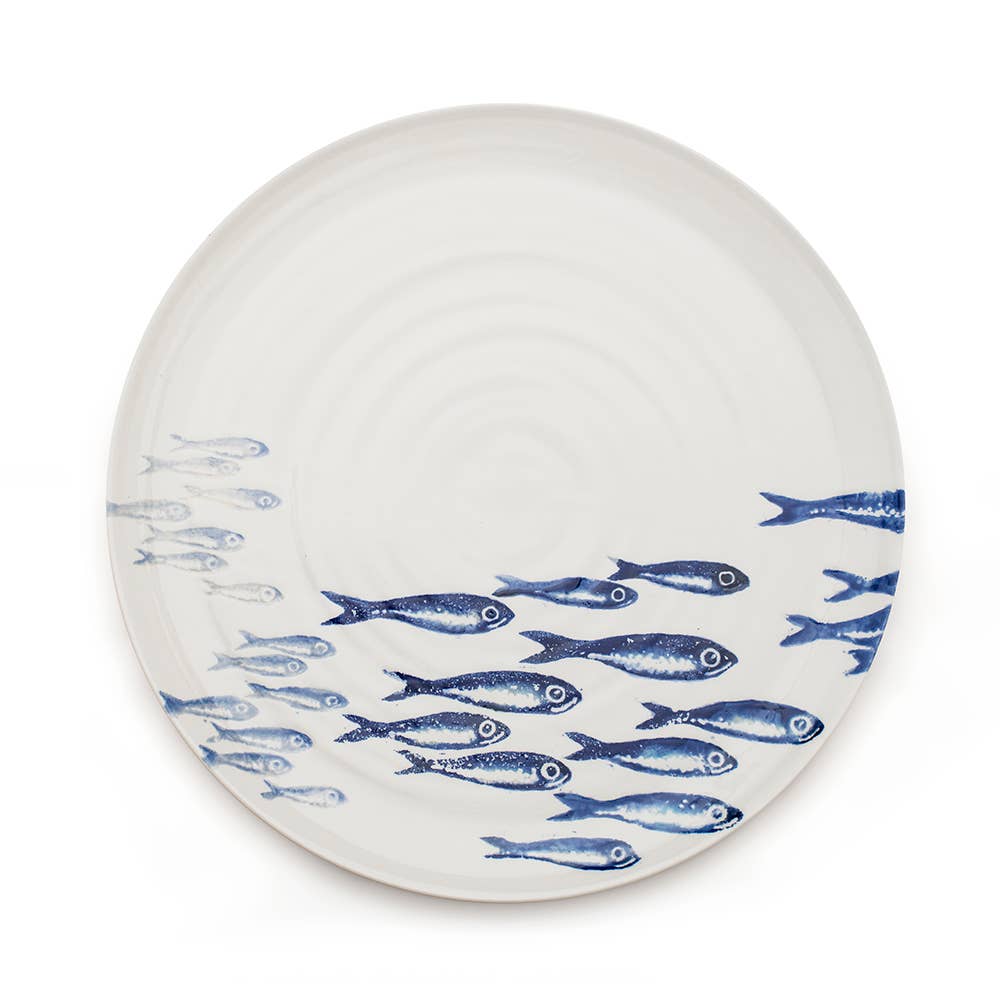 Sardines Blue Platter