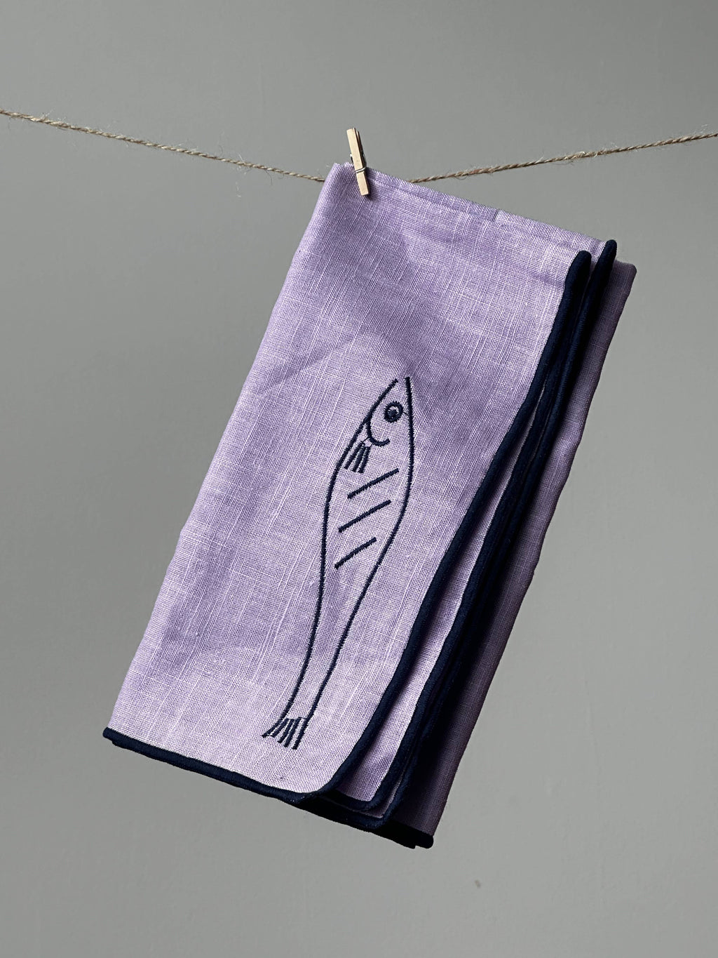 Linen Napkins – Fish (2 Pack)