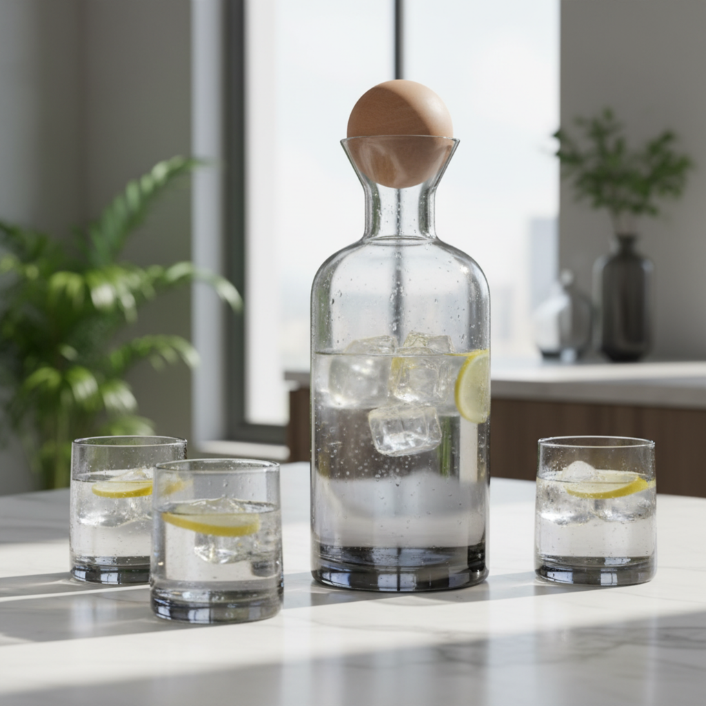 Carafe & Glasses Set – Set of 5