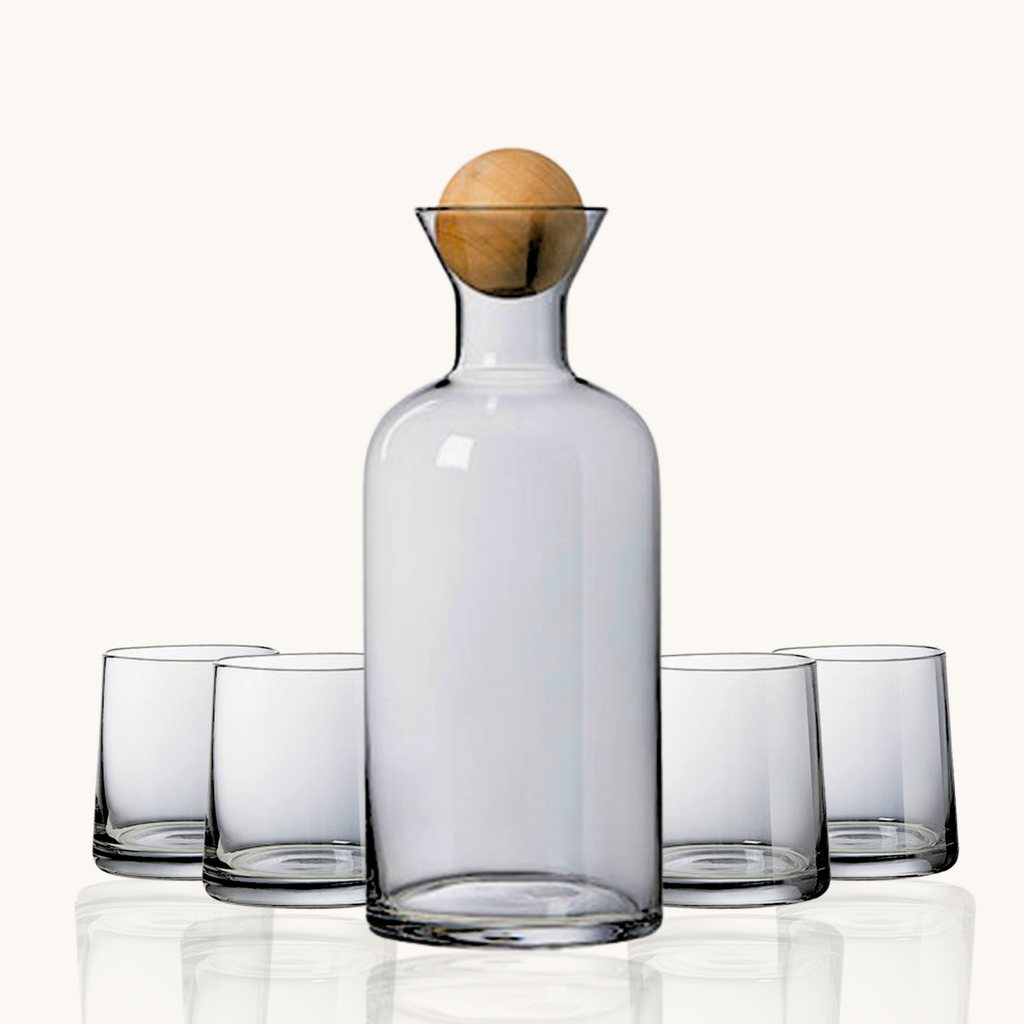Carafe & Glasses Set – Set of 5