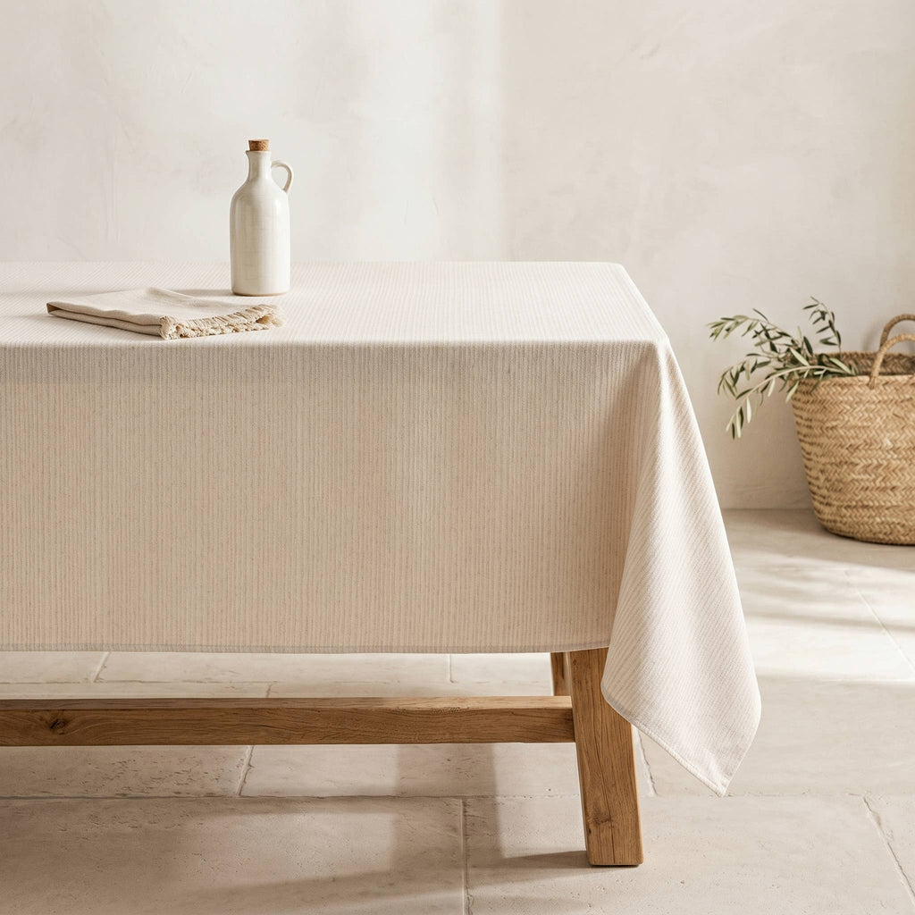 Anelo Jacquard Woven Stain Resistant Tablecloth