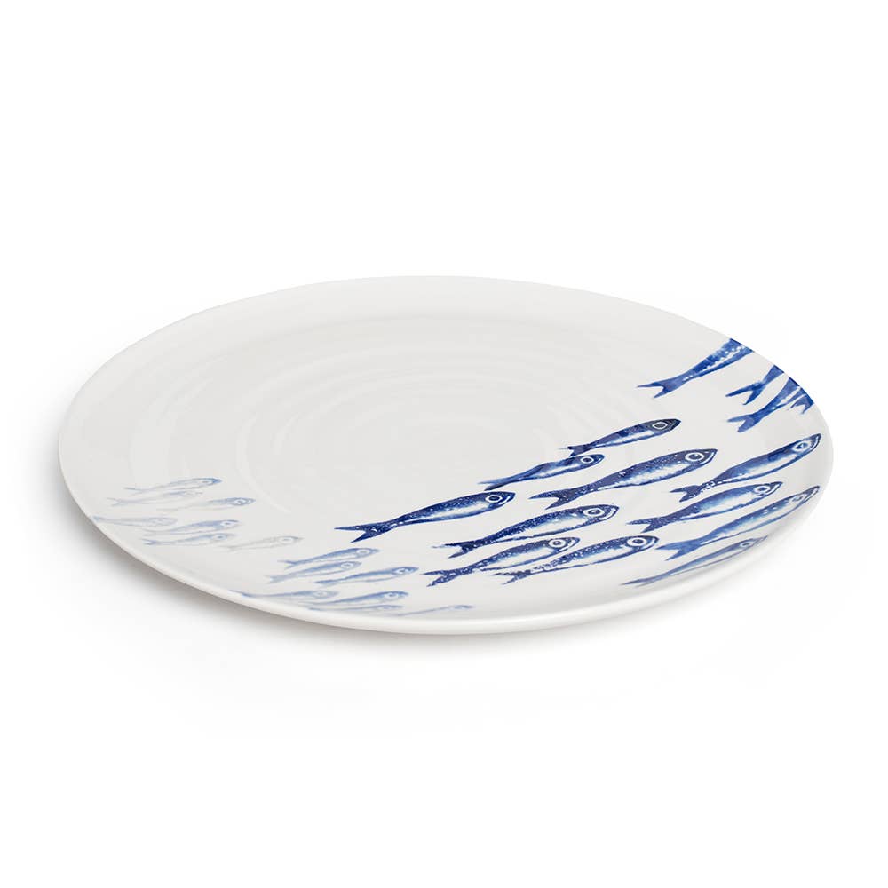 Sardines Blue Platter