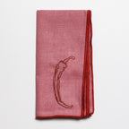 Linen Napkins – Chilli (2 Pack)