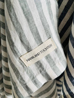 Sage Stripe Tea Towel