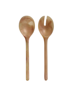 Salad Servers – Coral Peach
