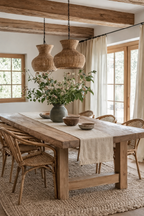 Pure Linen Table Runner – Natural