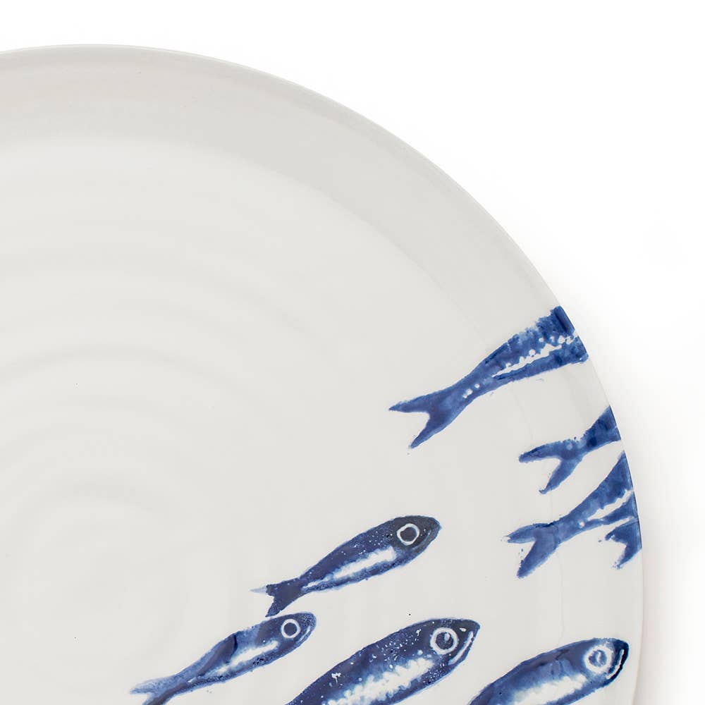 Sardines Blue Platter