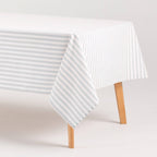 Alma Striped Stain Resistant Tablecloth