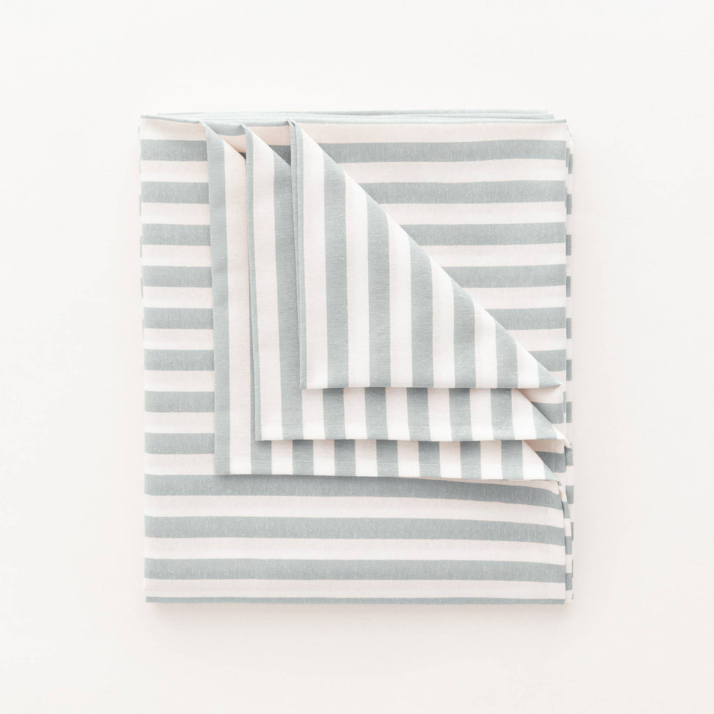 Alma Striped Stain Resistant Tablecloth